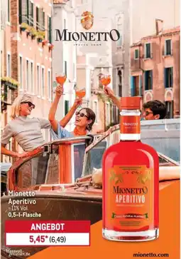 METRO Mionetto Aperitivo Angebot