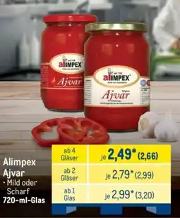 METRO Alimpex Ajvar Angebot