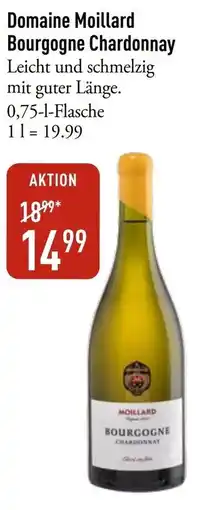 Galeria Markthalle Domaine Moillard Bourgogne Chardonnay Angebot