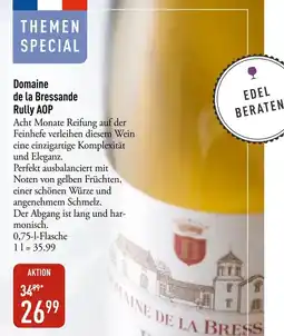 Galeria Markthalle Domaine de la Bressande Rully AOP Angebot