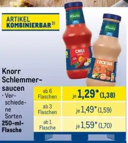 METRO Knorr Schlemmer-saucen Angebot