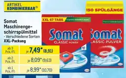 METRO Somat Maschinenge-schirrspülmittel Angebot