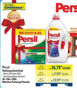 METRO Persil Vollwaschmittel Angebot