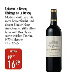Galeria Markthalle Château Le Boscq Héritage de Le Boscq Angebot