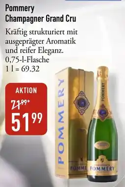Galeria Markthalle Pommery Champagner Grand Cru Angebot