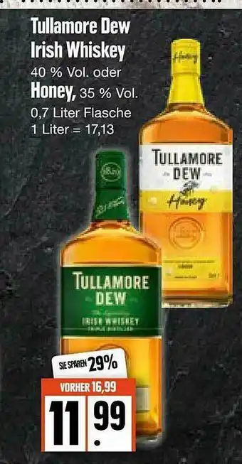 Edeka Frischemarkt Tullamore Dew Irish Whiskey Oder Honey Angebot