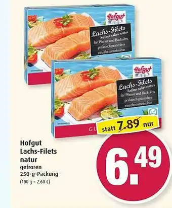 Markant Hofgut Lachs-filets Natur Angebot