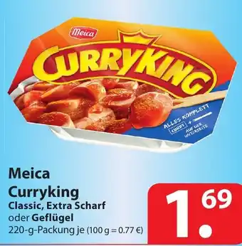 Famila Nord Ost Meica Curry King Classic, Extra Scharf oder Geflügel 220g Angebot