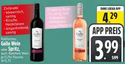 E-Center Kalifornien Gallo Wein oder Spritz Angebot