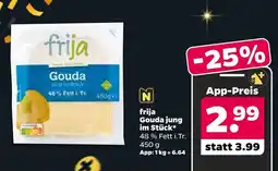 Netto frija Gouda jung im Stück* Angebot