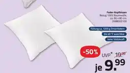 ROLLER Feder-Kopfkissen Angebot