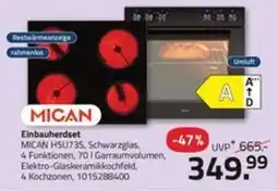 ROLLER MICAN Einbauherdset Angebot