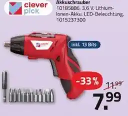 ROLLER Akkuschrauber clever pick Angebot