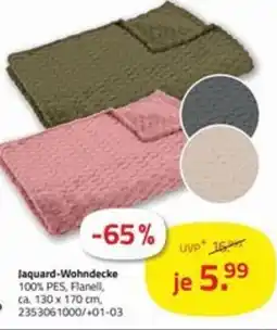 ROLLER Jaquard-Wohndecke Angebot