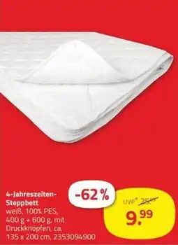 ROLLER 4-Jahreszeiten-Steppbett Angebot