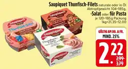E-Center Saupiquet Thunfisch-Filets Angebot