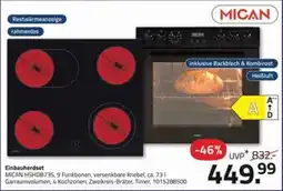 ROLLER MICAN Einbauherdset Angebot