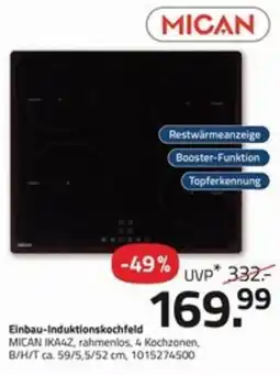 ROLLER Mican Einbau-Induktionskochfeld Angebot