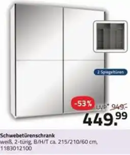 ROLLER Schwebetürenschrank Angebot