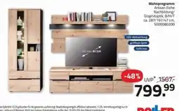 ROLLER Wohnprogramm Artisan Eiche Angebot