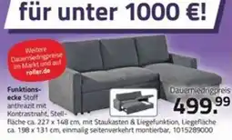 ROLLER Funktions-ecke Stoff anthrazit Angebot