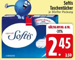 E-Center Softis Taschentücher Angebot