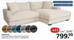 ROLLER Polsterecke Angebot