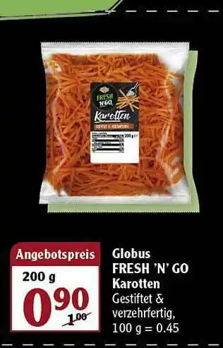 Globus Globus Fresh 'n' Go Karotten Angebot