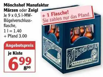 Globus Mönchshof Manufaktur Märzen Oder Zoigl Angebot