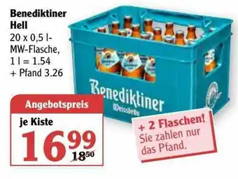 Globus Benediktiner Hell Angebot