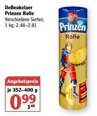 Globus Deßeukelaer Prinzen Rolle Angebot