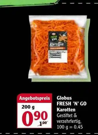 Globus Globus Fresh 'n' Go Karotten Angebot