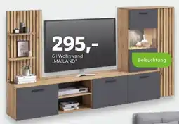 Mömax Wohnwand MAILAND Angebot