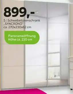 Mömax Schwebetürenschrank SYNCRONO Angebot