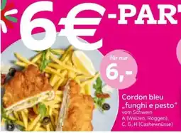 Mömax Cordon bleu "funghi e pesto" Angebot