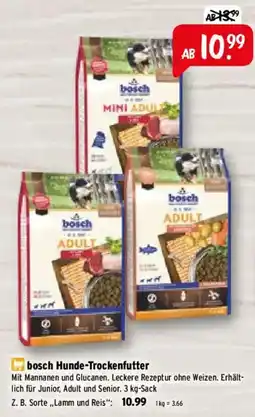Raiffeisen Markt bosch Hunde-Trockenfutter Angebot
