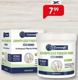 Raiffeisen Markt Canosept Zahnpflege Finger-Pads für Hunde Angebot