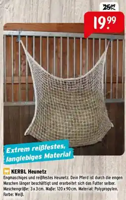 Raiffeisen Markt KERBL Heunetz Angebot
