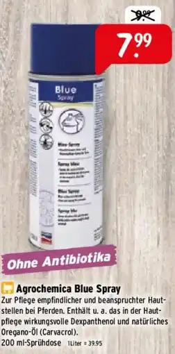 Raiffeisen Markt Agrochemica Blue Spray Angebot