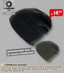 Raiffeisen Markt C.CENTIMO Basic Strickmütze Angebot