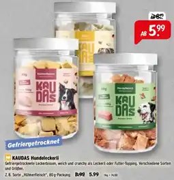 Raiffeisen Markt KAUDAS Hundeleckerli Angebot