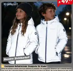 Raiffeisen Markt Coastguard Reflektierende Steppjacke für Kinder Angebot