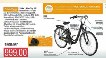 Marktkauf O Prophete E-bike „alu-city 28“ Angebot