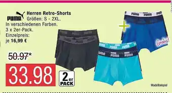 Marktkauf Puma Herren Retro-shorts Angebot