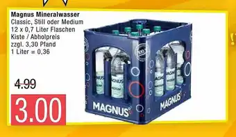 Marktkauf Magnus Mineralwasser Angebot