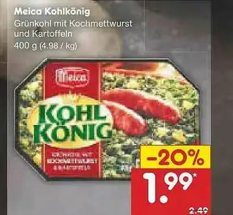 Netto Marken-Discount Meica Kohlkönig Angebot