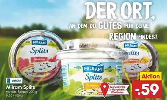 Netto Marken-Discount Milram Splits Angebot