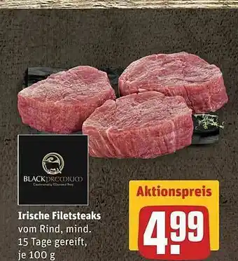 REWE Irische Filetsteaks Angebot