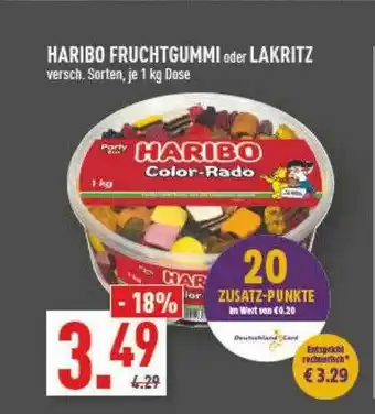 Marktkauf Haribo Fruchtgummi Oder Lakritz Angebot