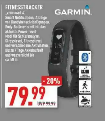 Marktkauf Fitnesstracker Garmin Angebot